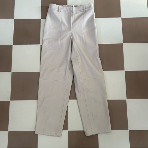 Brochu Walker The Stone Pearle Vegan Leather Ankle Pants Size XS - Picture 3 of 12